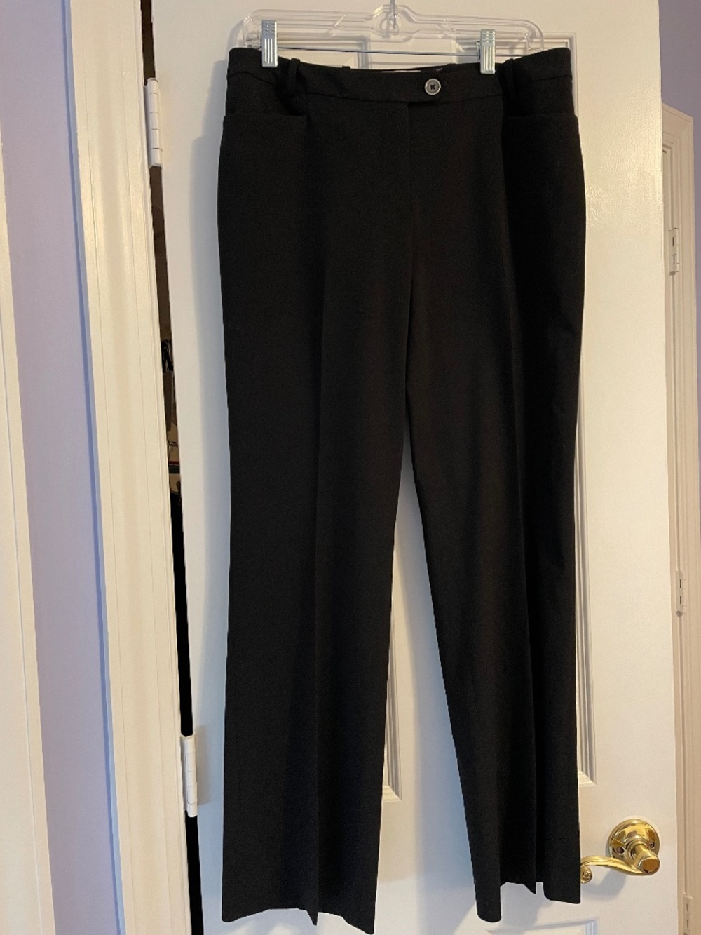Calvin Klein Women’s Modern Fit Black Pants 10P